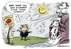 Cartoon: Atomstrom-Debatte (small) by Schwarwel tagged atomdebatte,angela,merkel,atom,geld,karikatur,schwarwel