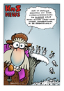 Cartoon: Cartoon von Schwarwel (small) by Schwarwel tagged schwarwel,cartoon,witz,lustig,schweinevogel,professor,eisenstein,kälte,winter,news,bericht,live,reporter,nachichten,schneemann