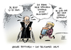 Cartoon: Grexit Schäubles Plan (small) by Schwarwel tagged greit,schäuble,plan,merkel,griechenland,euro,aus,krise,karikatur,schwarwel,hilfe,unterstützung,eu,europäische,union
