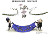 Cartoon: Griechischer Seiltanz (small) by Schwarwel tagged karikatur,schwarwel,griechenland,seiltanz,bitte,finanzhilfen