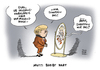 Cartoon: Merkel Flüchtlingspolitik (small) by Schwarwel tagged merkel,flüchtlingspolitik,kreuzfeuer,angela,angie,flüchtlinge,asyl,asylsuchende,krise,flüchtlingskrise,friedensnobelpreis,karikatur,schwarwel,terror,gewalt,syrien,flüchtlingsheime,nazi,schneewittchen,spiegel,spieglein