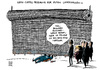 Cartoon: Nato Gipfel Eiserner Vorhang (small) by Schwarwel tagged nato,gipfel,eiserner,vorhang,wales,mitgliedsstaaten,umgang,russland,merkel,obama,ukraine,konflikt,putin,karikatur,schwarwel