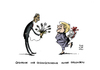 Cartoon: No Spy Obama Merkel (small) by Schwarwel tagged no,spy,barack,obama,angela,angie,merkel,verweigerung,zustimmung,verstimmung,geschenk,valentinstag,gegenschenk,freunde,aufmerksamkeit,karikatur,schwarwel