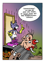 Cartoon: Spiel mit Zombiejungen (small) by Schwarwel tagged schwarwel,cartoon,witz,zombie,junge,kind,spiel,krankheit,schweinevogel,iron,doof,krank,blut,wunde,halloween,sid