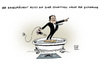 Cartoon: Zufrieden mit Gaucks Arbeit (small) by Schwarwel tagged umfrage,mehrheit,deutsche,gauck,arbeit,job,deutschland,politik,bundespräsident,welle,zustimmung,karikatur,schwarwel