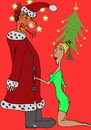 Cartoon: Weihnachten (small) by Peter Losch tagged weihnachten,weihnachtsmann,bescherung,heiligabend