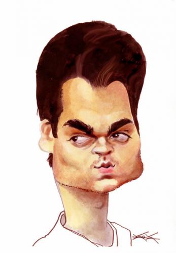 Cartoon: Dani Pedrosa caricature (medium) by KARKA tagged dani,pedrosa