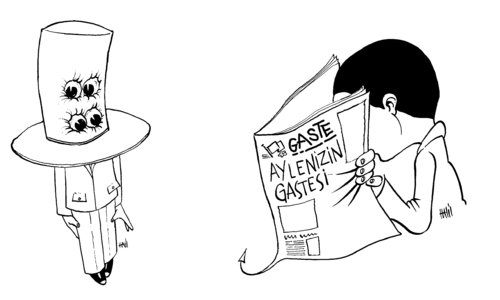 Cartoon: KARISIK - MIXER (medium) by halileser tagged 06