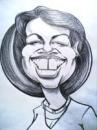 Cartoon: Condolezza Rice (small) by lukas tagged artstix,markers,