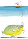 Cartoon: - (small) by romi tagged sea,fishing,boat,fish,rod