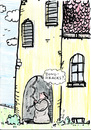Cartoon: Dong-Kracks (small) by bob tagged kirche,pfarrer