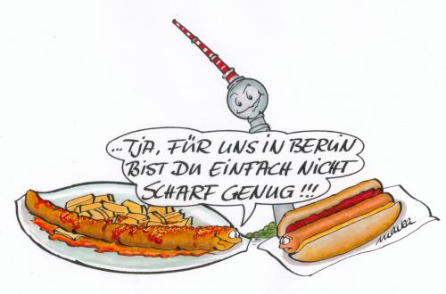 Cartoon: CURRY WURST CONTEST 025 (medium) by toonpool com tagged currywurst,contest