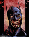 Cartoon: Zombie Batman (small) by nolanium tagged batman zombie the dark knight dc comics nolan harris nolanium
