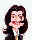 Cartoon: Michael Jackson (small) by Abdul Salim tagged michael jackson mj caricature acrylic