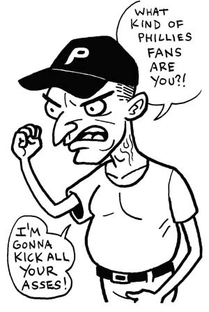 Cartoon: toon 34 (medium) by kernunnos tagged stupid,redneck,drunken,douchebag,in,sports,bar,shut,the,fuck,up,asshole,were,trying,to,watch,game