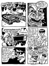 Cartoon: biscuits of fire (small) by kernunnos tagged perversion,rage,insanity,poofters,irony,silliness