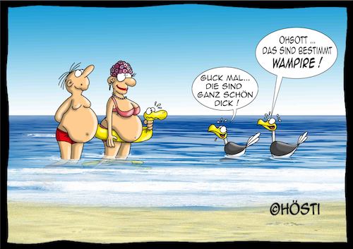 Cartoon: Höstis Emma und Konsorten (medium) by Hösti tagged hösti,cartoons,hoesti,stephan,höstermann,emma,und,konsorten,möwe