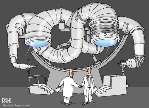 Cartoon: spy machine (medium) by raim tagged spy,machine