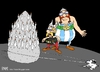 Cartoon: Asterix cake (small) by raim tagged asterix,obelix