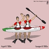 Cartoon: kayak (small) by raim tagged kayak,games,olympics