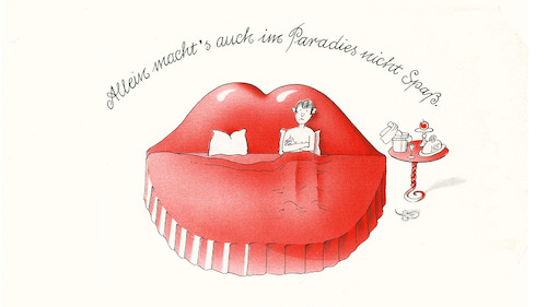 Cartoon: Kein dummer Spruch! (medium) by Zotto tagged erotik,liebe