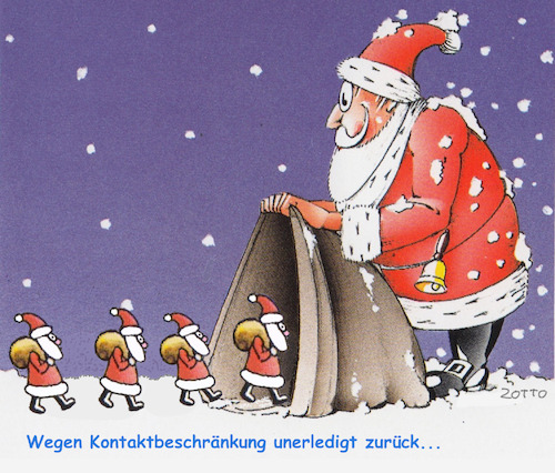 Cartoon: Nikolaus heute (medium) by Zotto tagged figur,mit,religiösem,hintergrund