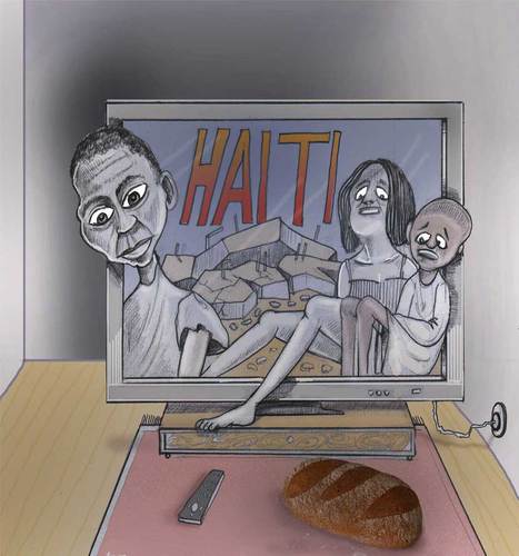 Cartoon: Haiti (medium) by Shahid Atiq tagged 099