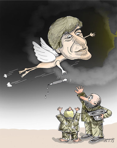 Cartoon: Yuriy Kosobukin (medium) by Shahid Atiq tagged 0162