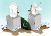 Cartoon: Afghan Ethnic conflict ! (small) by Shahid Atiq tagged afghanistan,balkh,helmand,kabul,london,nangarhar,attack
