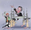 Cartoon: Afghanistan Election (small) by Shahid Atiq tagged 064