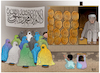 Cartoon: Poverty Under Taliban! (small) by Shahid Atiq tagged afghanistan