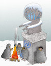 Cartoon: REFUGEE CRISIS ! (small) by Shahid Atiq tagged trump,afghanistan,safi,shahid,bahar,ieba,rayian,isi,pakistan,kabul