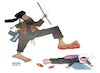 Cartoon: Taliban violence! (small) by Shahid Atiq tagged afghanistan