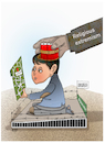 Cartoon: Terror Schools ! (small) by Shahid Atiq tagged afghanistan