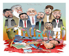 Cartoon: Warlords!!! (small) by Shahid Atiq tagged afghanistan,balkh,helmand,kabul,london,nangarhar,and,ghor,attack
