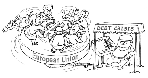 Cartoon: carousel-1 (medium) by gonopolsky tagged crisis,europe