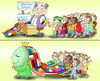 Cartoon: Master Crisis (small) by gonopolsky tagged crisis,unity,children,nations