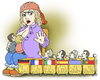 Cartoon: mother of many children (small) by gonopolsky tagged europe,crisis