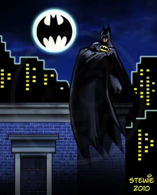Cartoon: Batman fan art (medium) by stewie tagged art,fan,batman