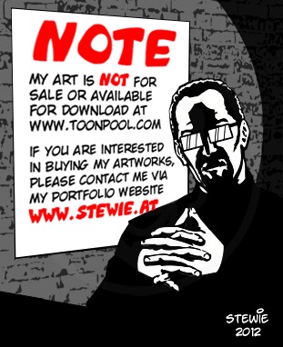 Cartoon: IMPORTANT NOTE (medium) by stewie tagged note,important