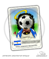 Cartoon: Diego Armando Maradona (small) by stewie tagged maradona,soccer,fussball,fußball