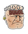 Cartoon: Mauer (small) by stewie tagged wall,mauer