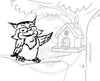 Cartoon: owl eule (small) by stewie tagged owl,eule