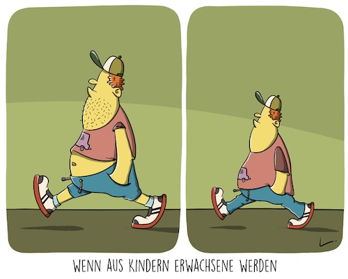 Cartoon: Erwachsen (medium) by SCHÖN BLÖD tagged thomas,luft,cartoonalarm,erwachsen,kind,mann,wachsen,klein,groß,wachstum,kindheit,thomas,luft,cartoonalarm,erwachsen,kind,mann,wachsen,klein,groß,wachstum,kindheit