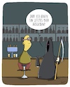 Cartoon: Letztes Bier (small) by SCHÖN BLÖD tagged tod,bier,bar,kneipe,trinken