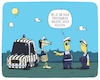 Cartoon: Streifenwagen (small) by SCHÖN BLÖD tagged thomas,luft,cartoonalarm,streifenwagen,polizist,polizei,auto,kollege,tiere,zebra