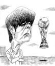 Cartoon: joachim loew (small) by javad alizadeh tagged joachim loew football world cup soccer germany team javad cartoon