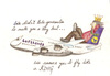 Cartoon: Lufthansa Airbus 380 (small) by mangi tagged airbus,380
