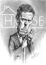 Cartoon: Dr. House (small) by bpatric tagged famous,people
