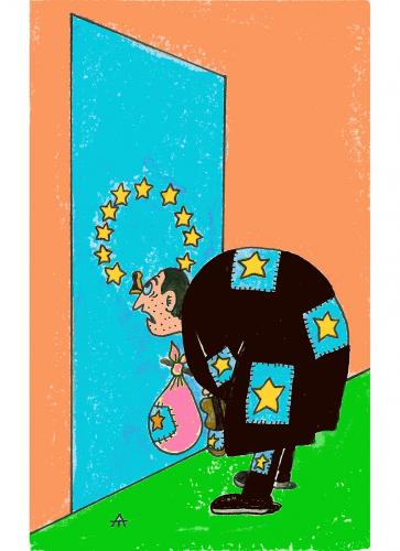 Cartoon: EU elections (medium) by Alexei Talimonov tagged eu,elections,european,union